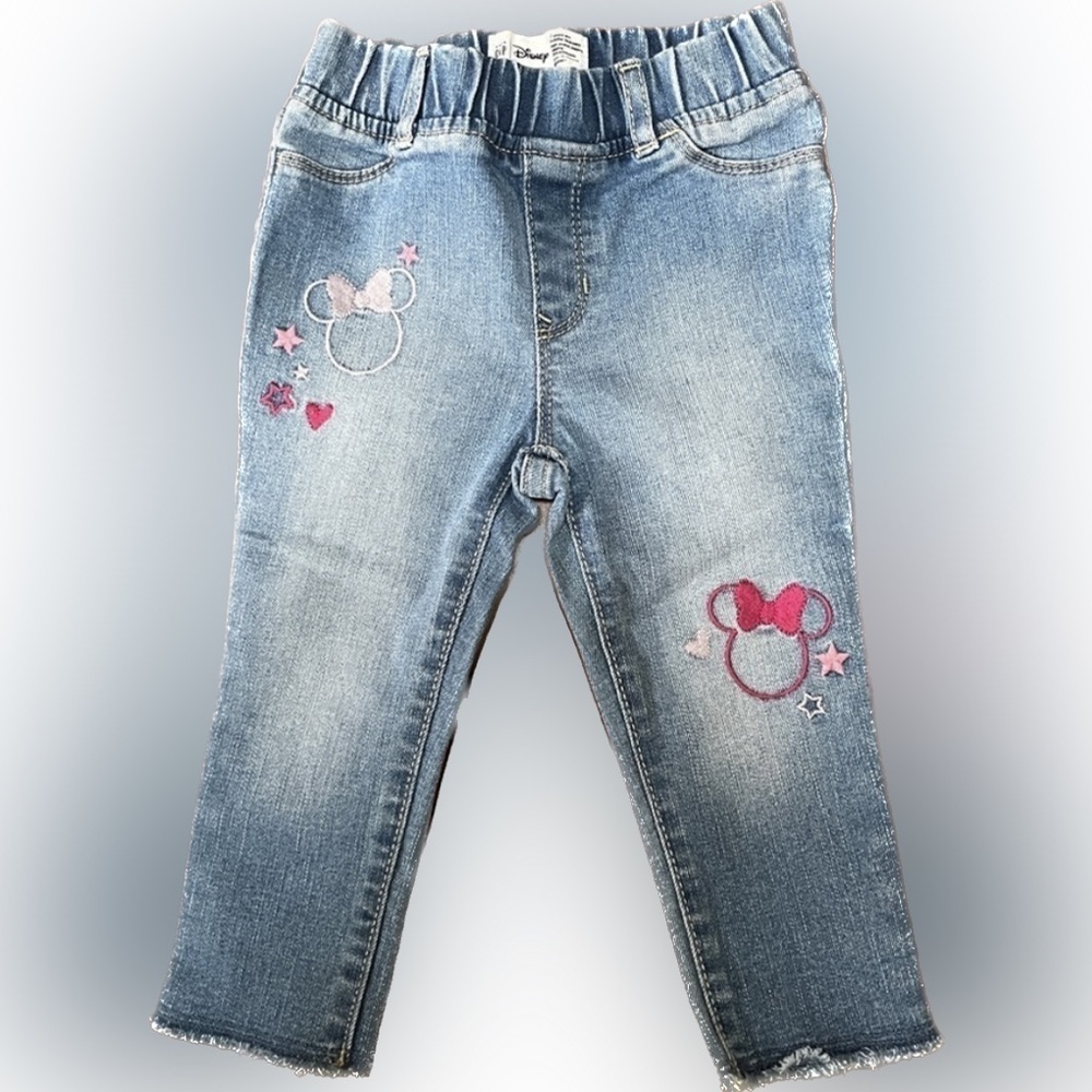 Baby Gap Disney jeans/jeggings size 2